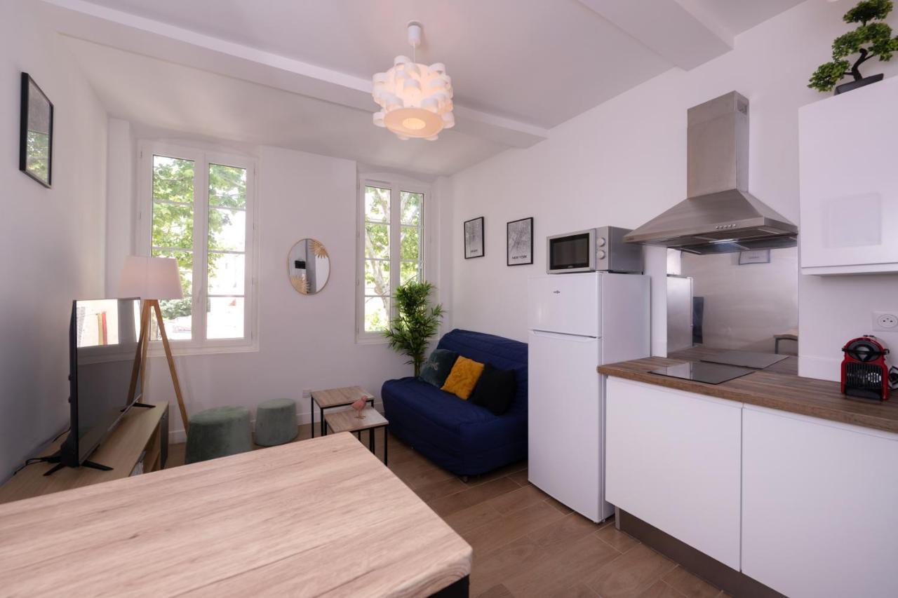 Le Nostradamus - Magnifique Appartement Cours Principal Plein Centre Avec Parking 살롱드프로방스 외부 사진