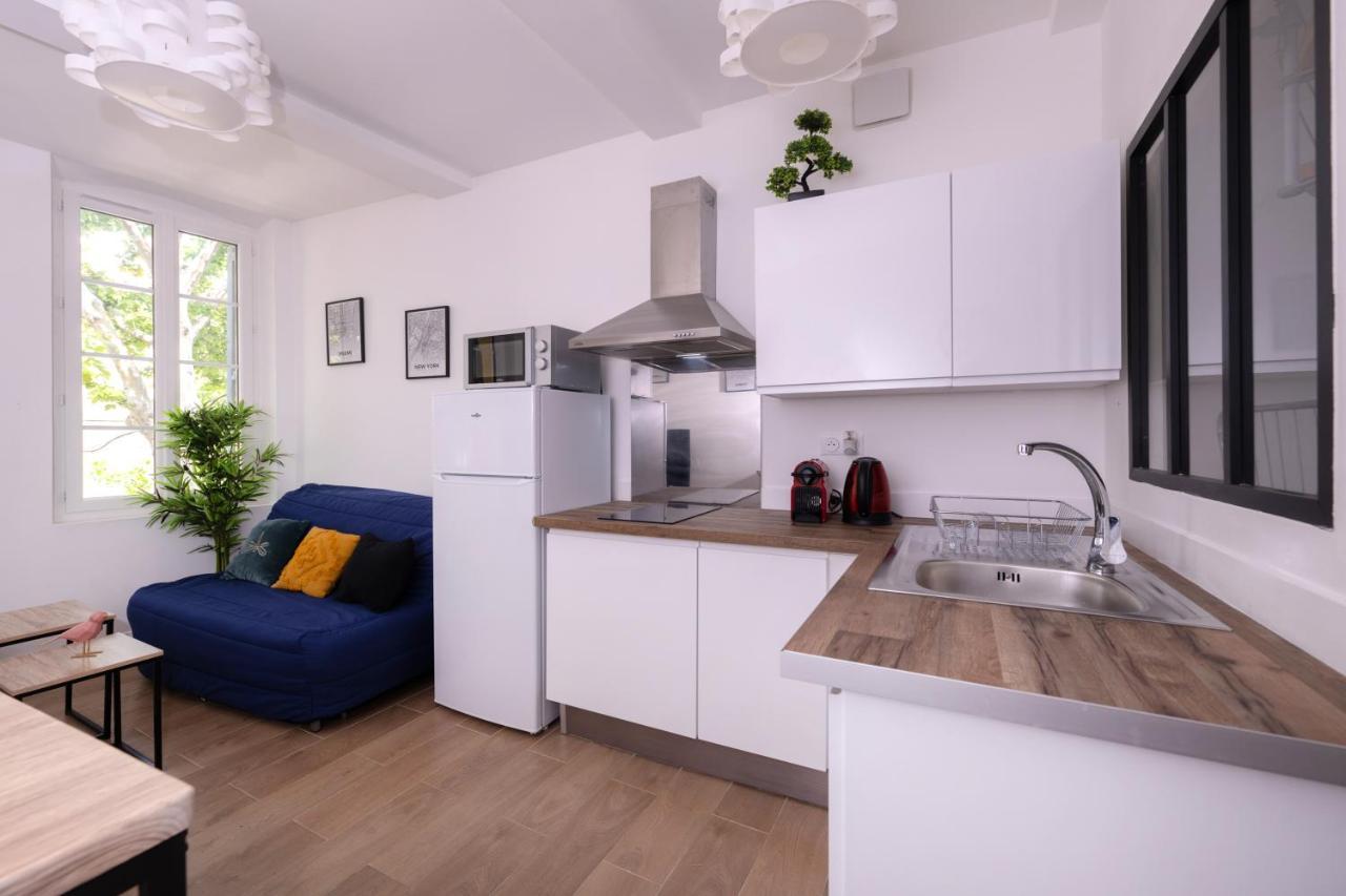 Le Nostradamus - Magnifique Appartement Cours Principal Plein Centre Avec Parking 살롱드프로방스 외부 사진