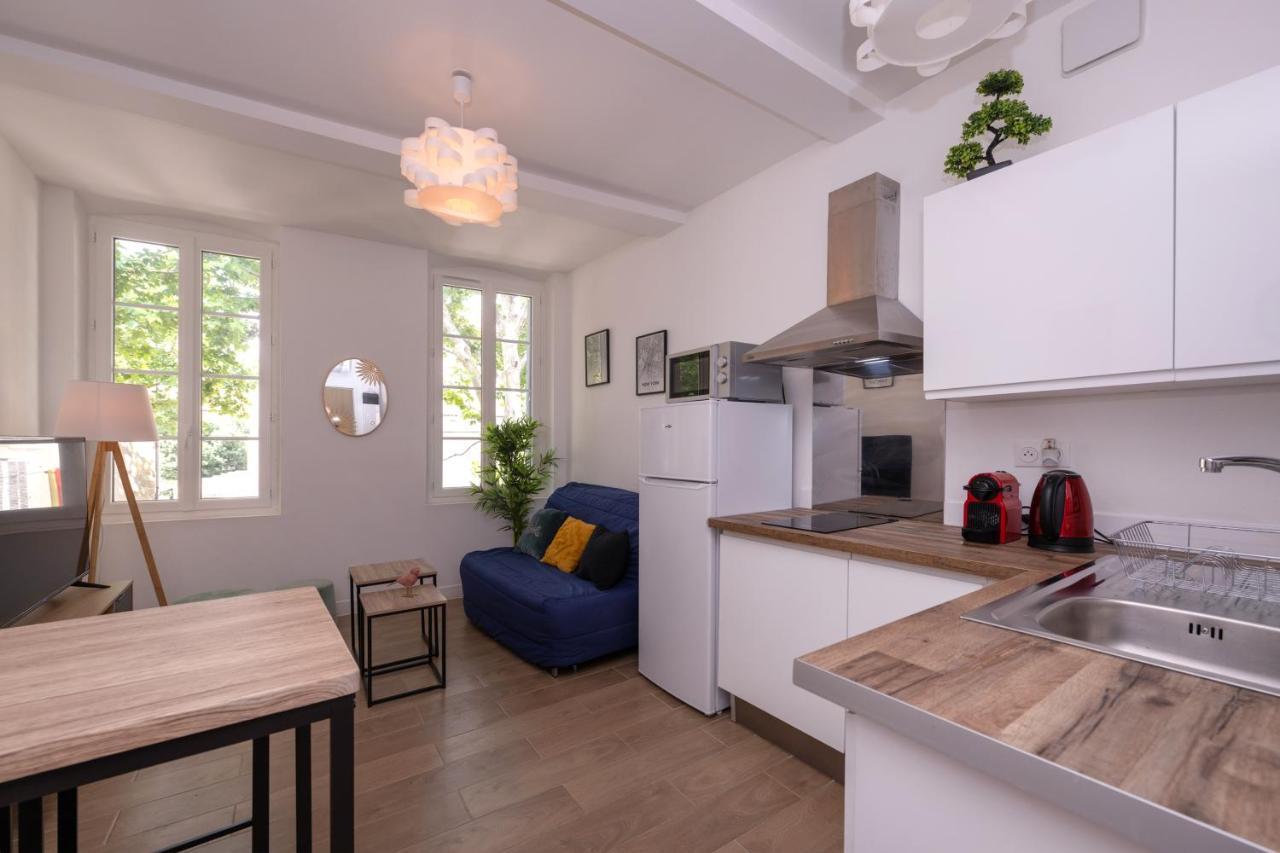 Le Nostradamus - Magnifique Appartement Cours Principal Plein Centre Avec Parking 살롱드프로방스 외부 사진